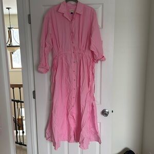Universal Thread Pink Button-Down Dress